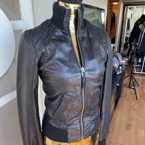 Mackage Leather Jacket XXS